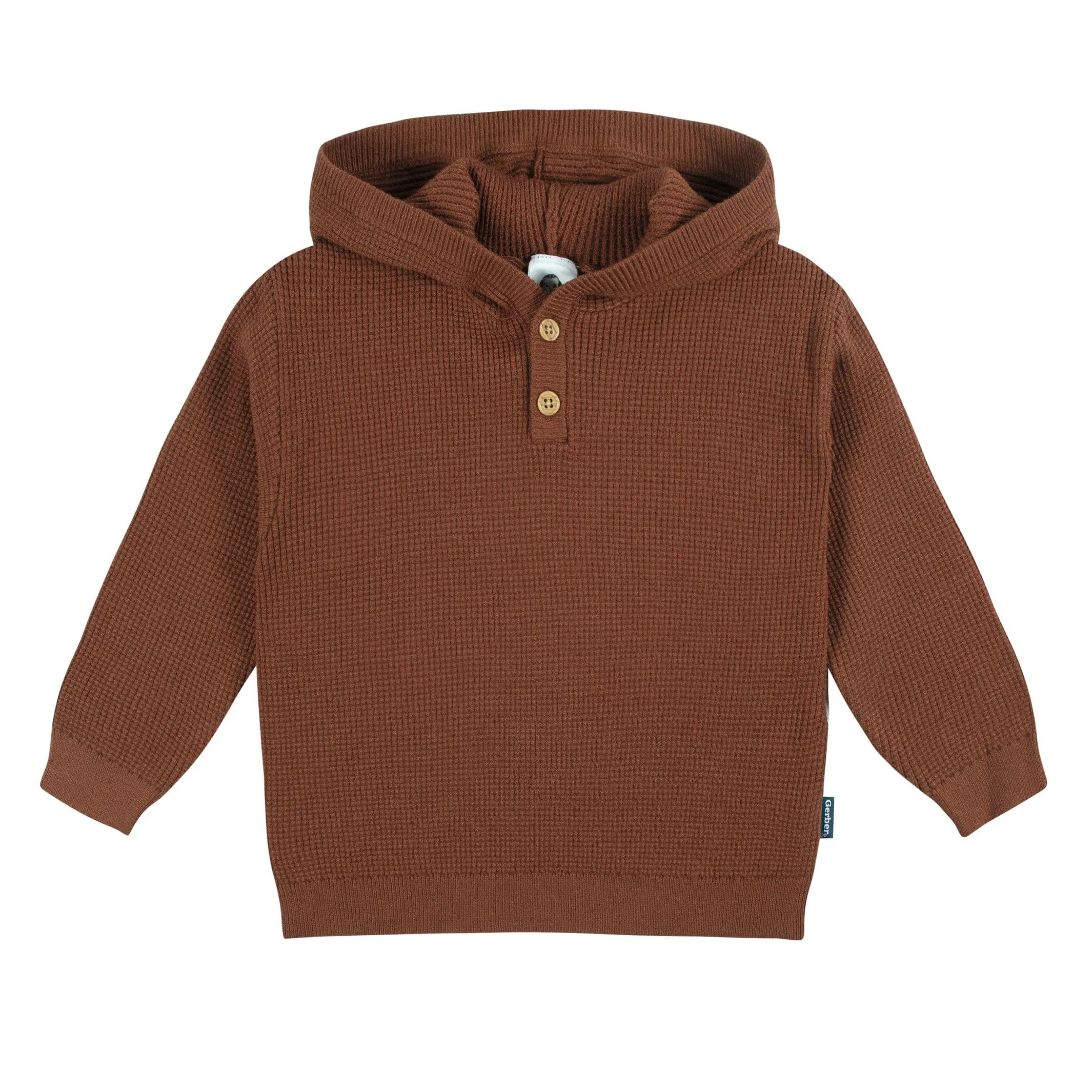 2-Piece Infant and Toddler Boys Rust Sweater Knit Set