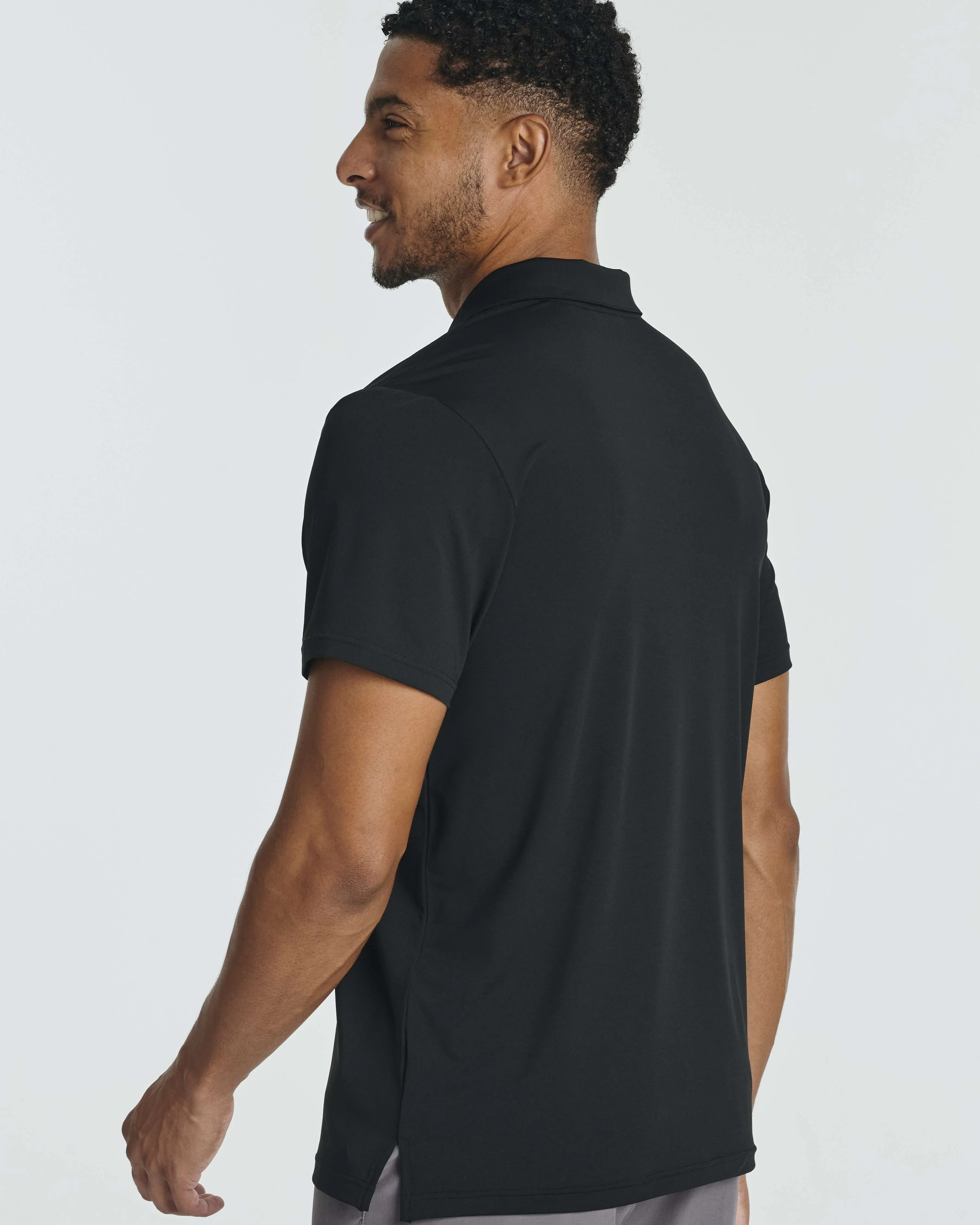 3 Pack: Men's Dry-Fit Short Sleeve Polo Shirt (Available in Big & Tall)