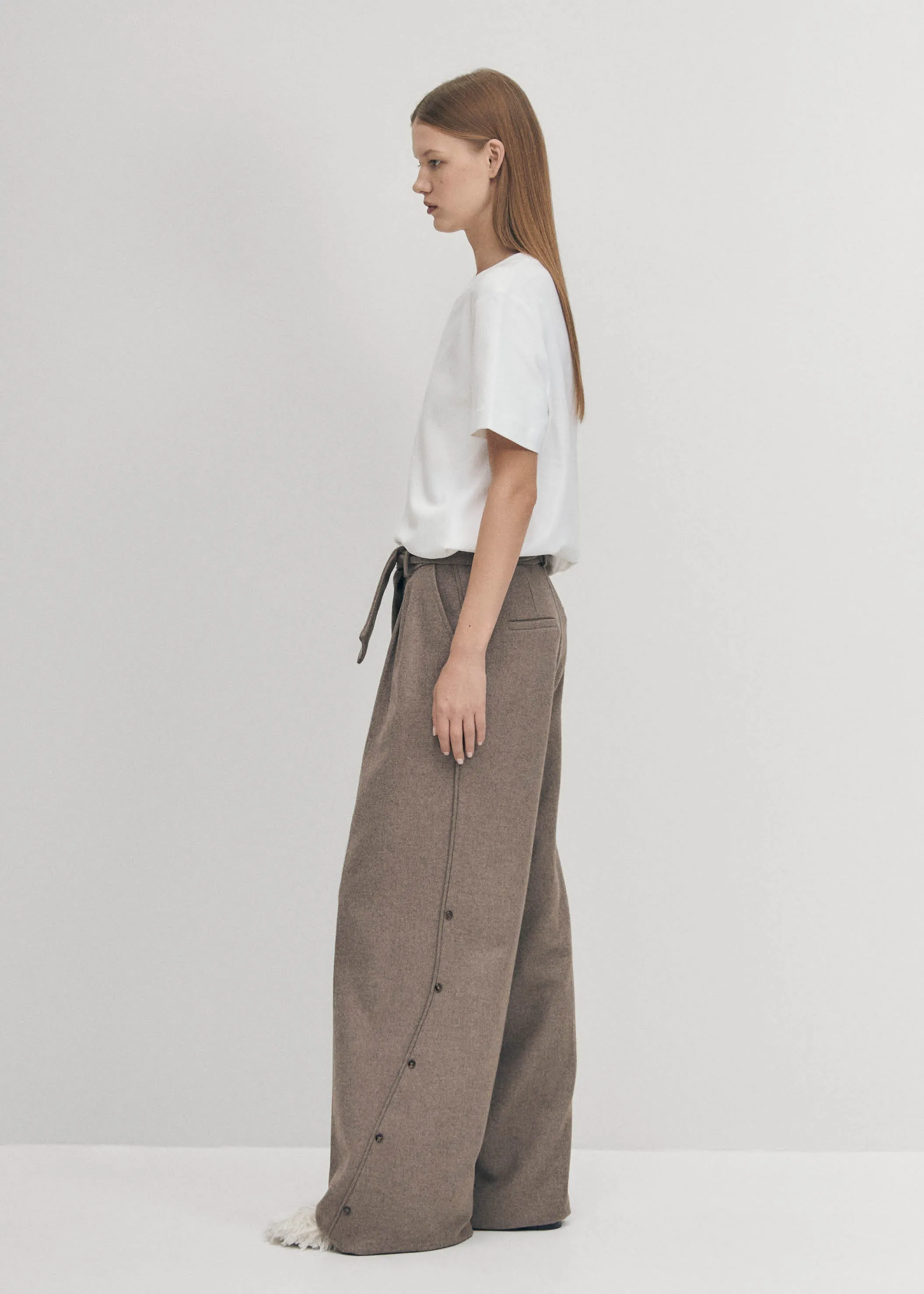 Abbie Taupe Trousers