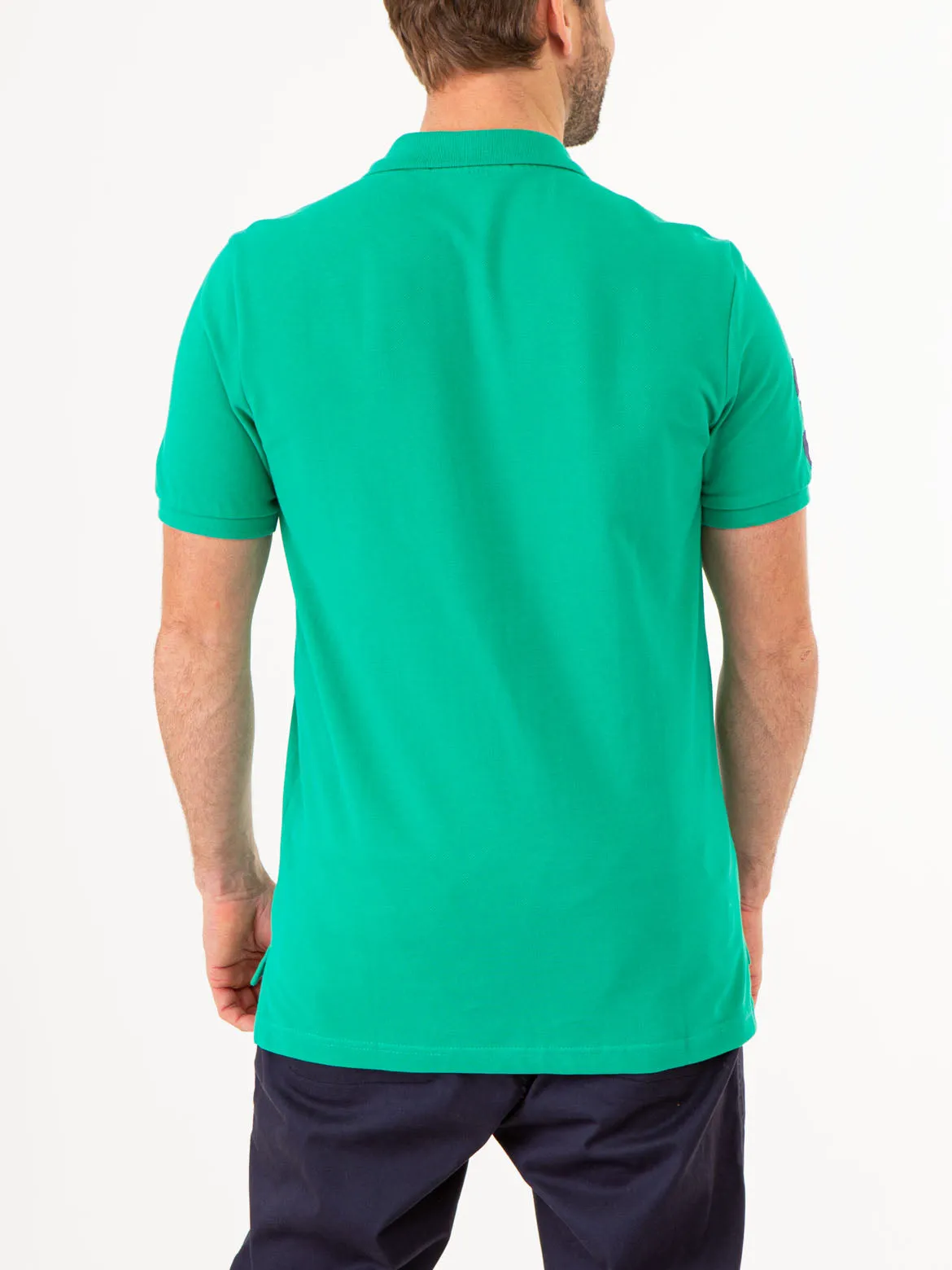 BIG LOGO SOLID POLO SHIRT