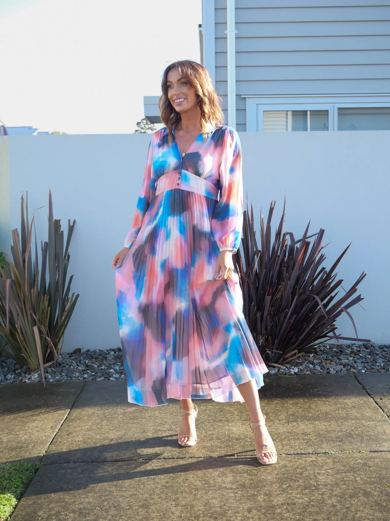 Boho Australia Janie Dress Multi Dye