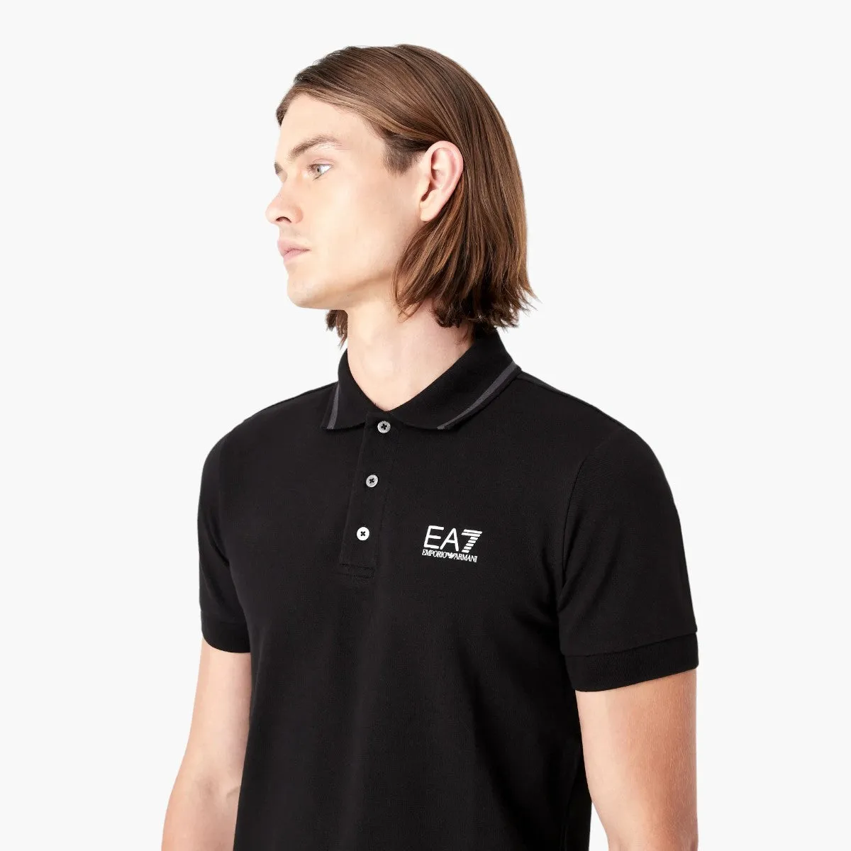 Core Identity Cotton Pique Polo Shirt