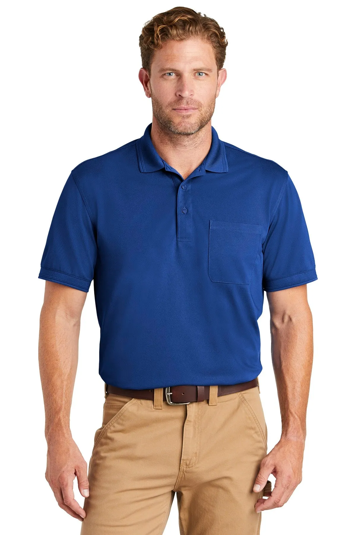 CornerStone Industrial Snag-Proof Pique Pocket Polo. CS4020P