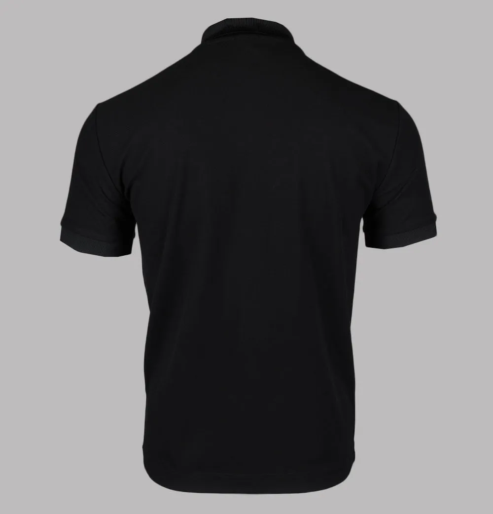 EA7 Gold Label Polo Shirt Black/Gold