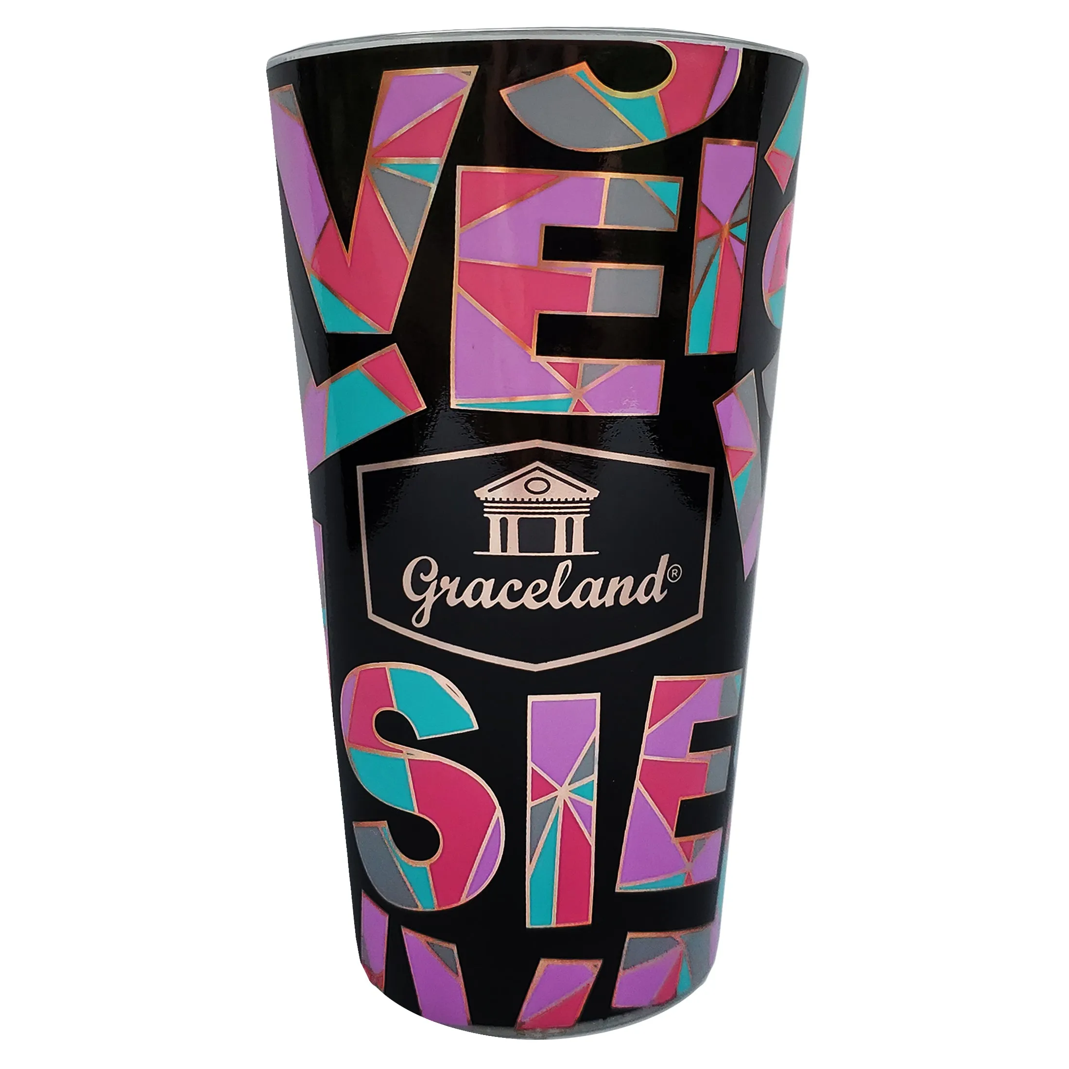 Elvis Graceland Fiona Pint Glass