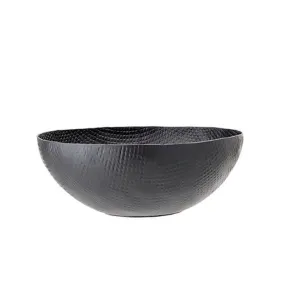 Embossed Aluminum Bowl, L