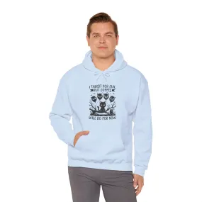 Evil Coffee Unisex Heavy Blend™ Hooded Sweatshirt