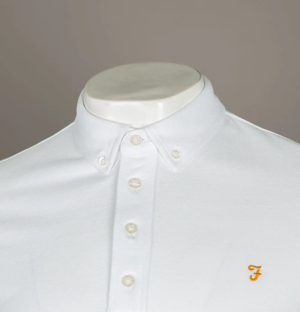 Farah Ricky Polo Shirt White