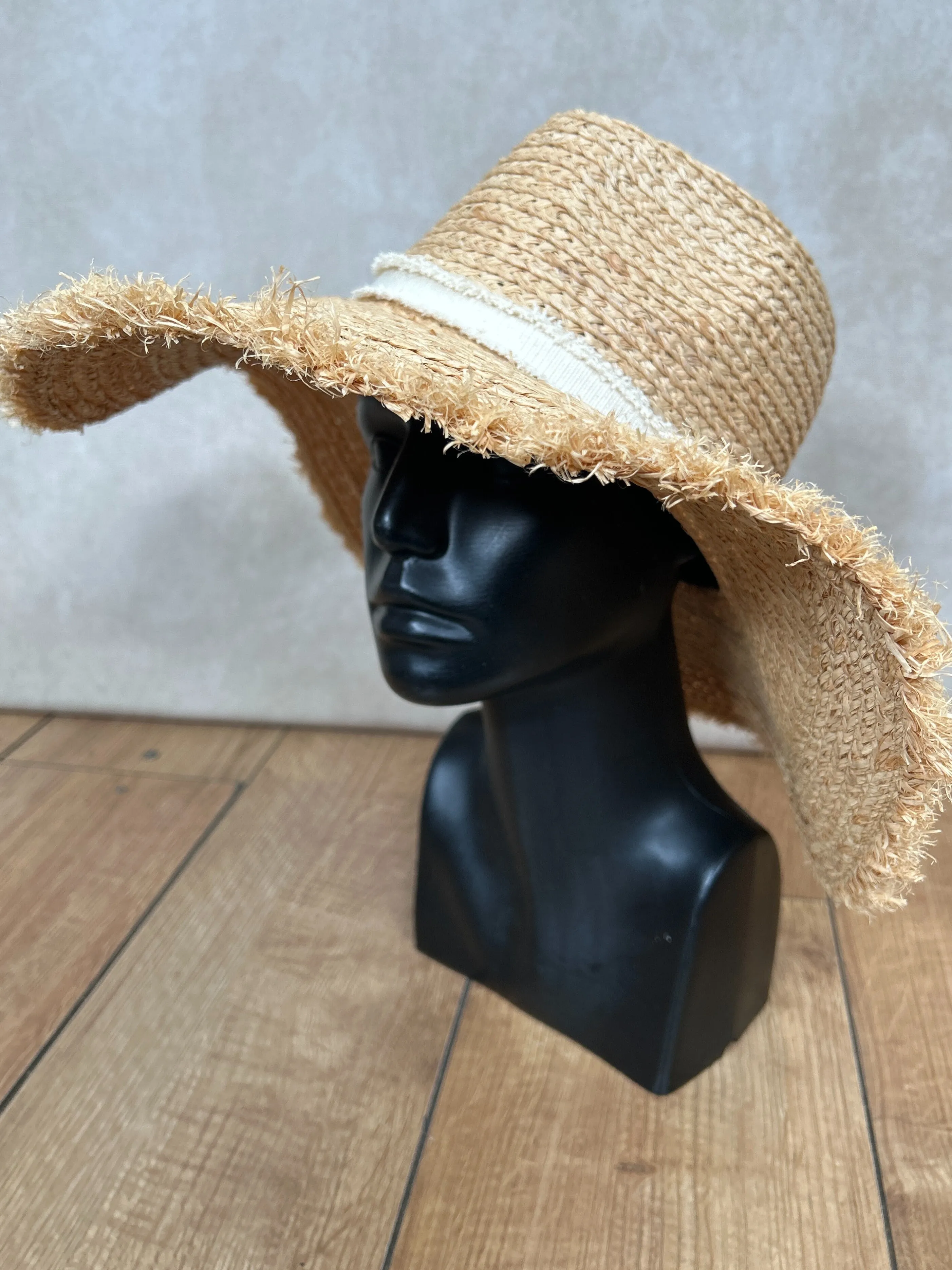 Floppy Frayed Edge Hat