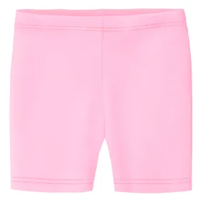 Girls Soft 100% Cotton Bike Shorts | Light Pink