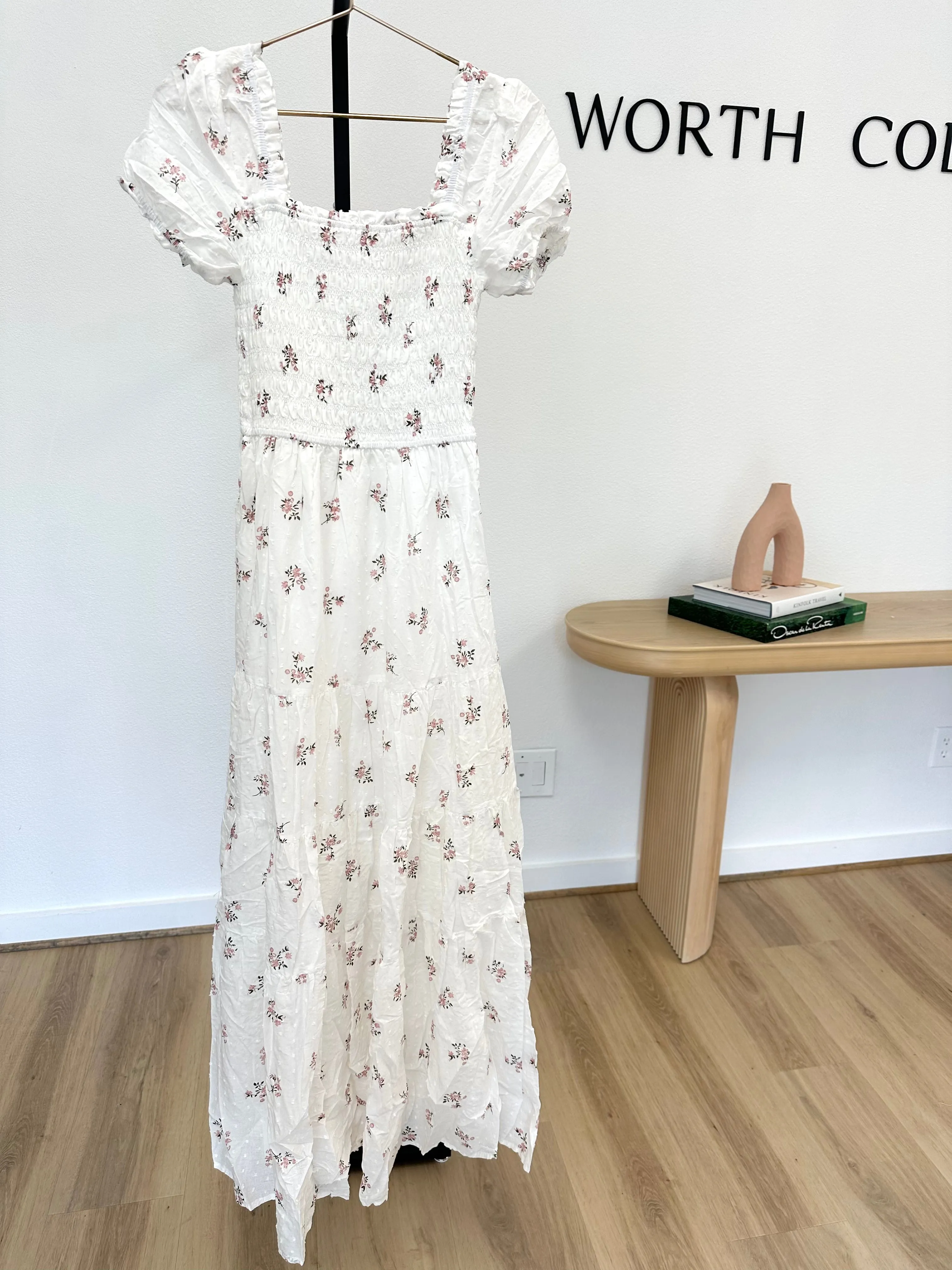 Harper Worth Maxi Dress in Pink Floral - Bump Friendly