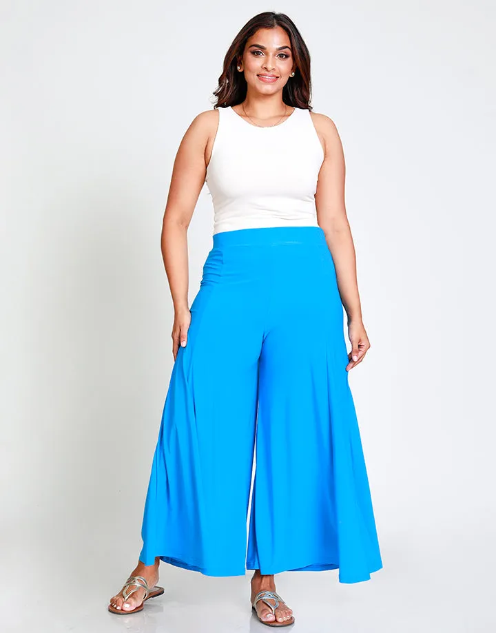 High Waisted 8 Pieces Flared Pant