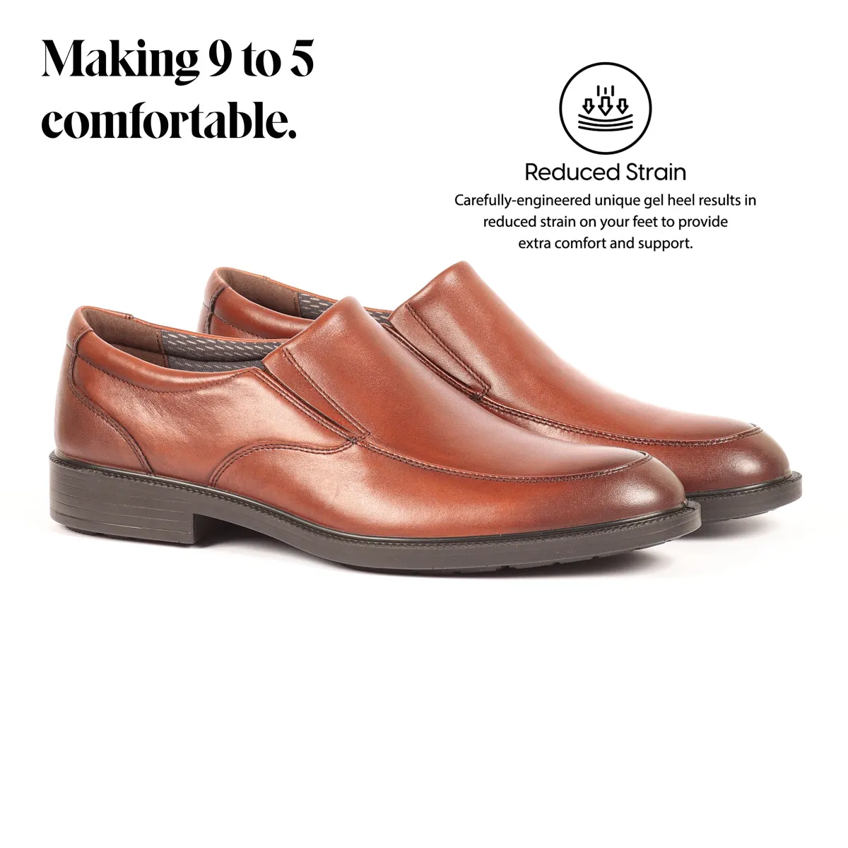 Irving Banker -Waterproof Formal Slip-Ons