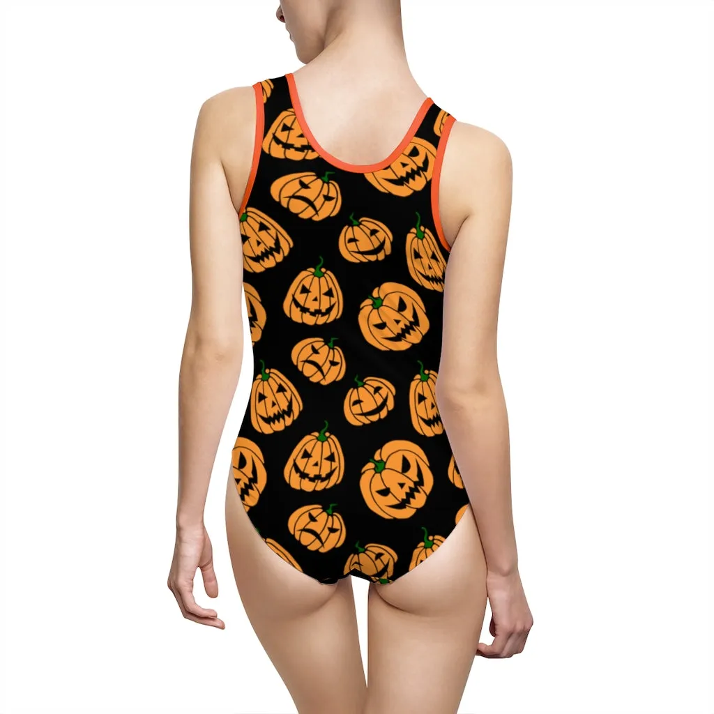 Jack-o-Lanterns Classic One-Piece Swimsuit