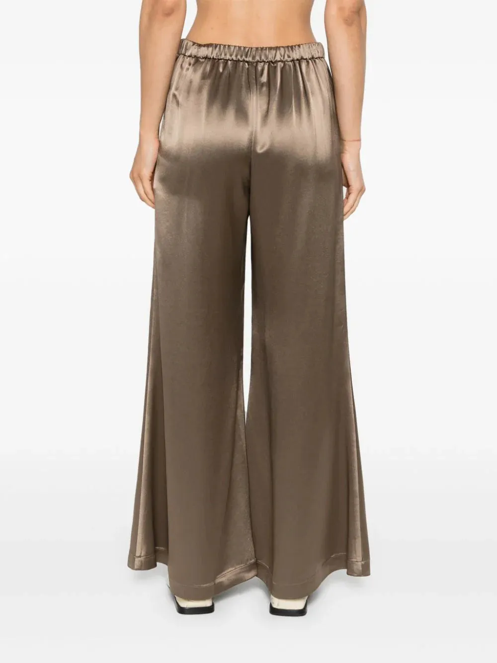 Lucee Flared Trousers in Shiitake