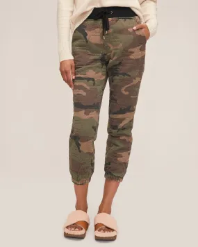 Markie Quilted Camo Jogger