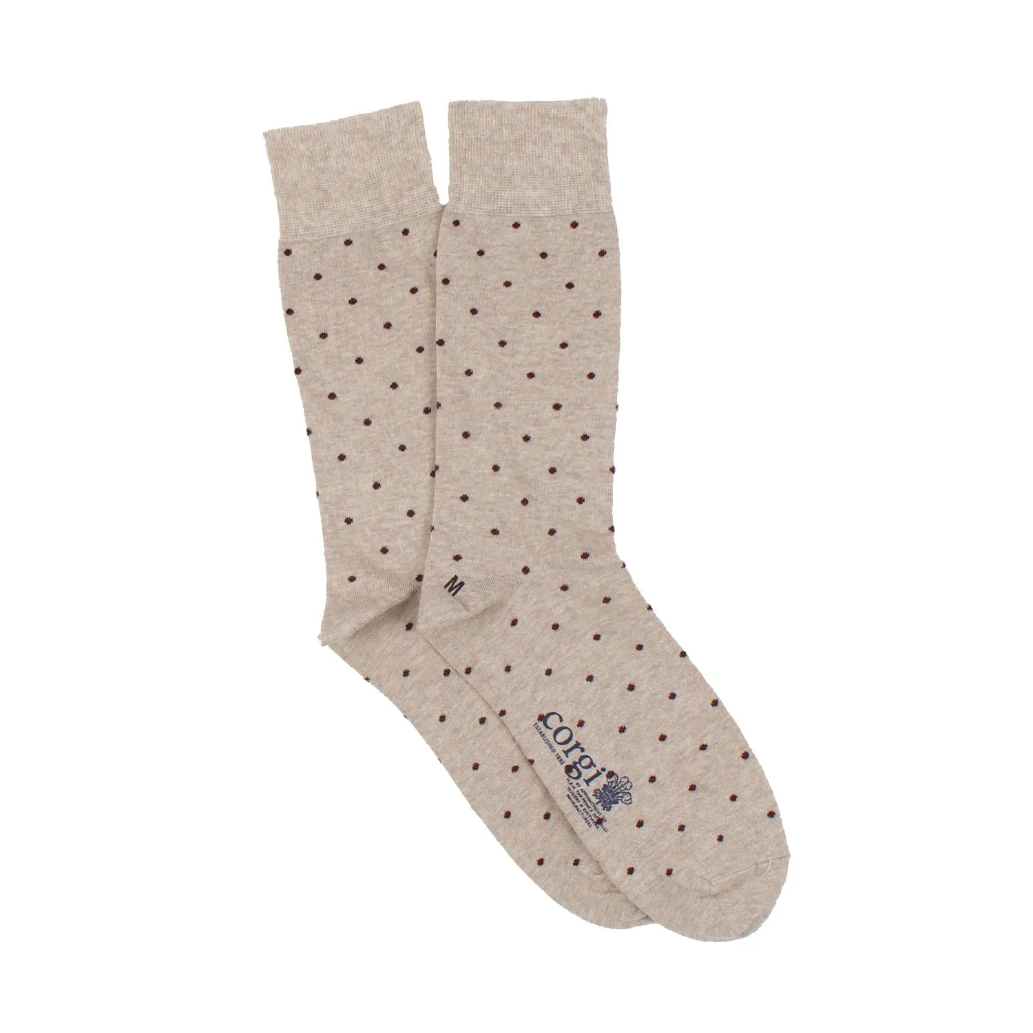 Men's Polka Dot Cotton Socks