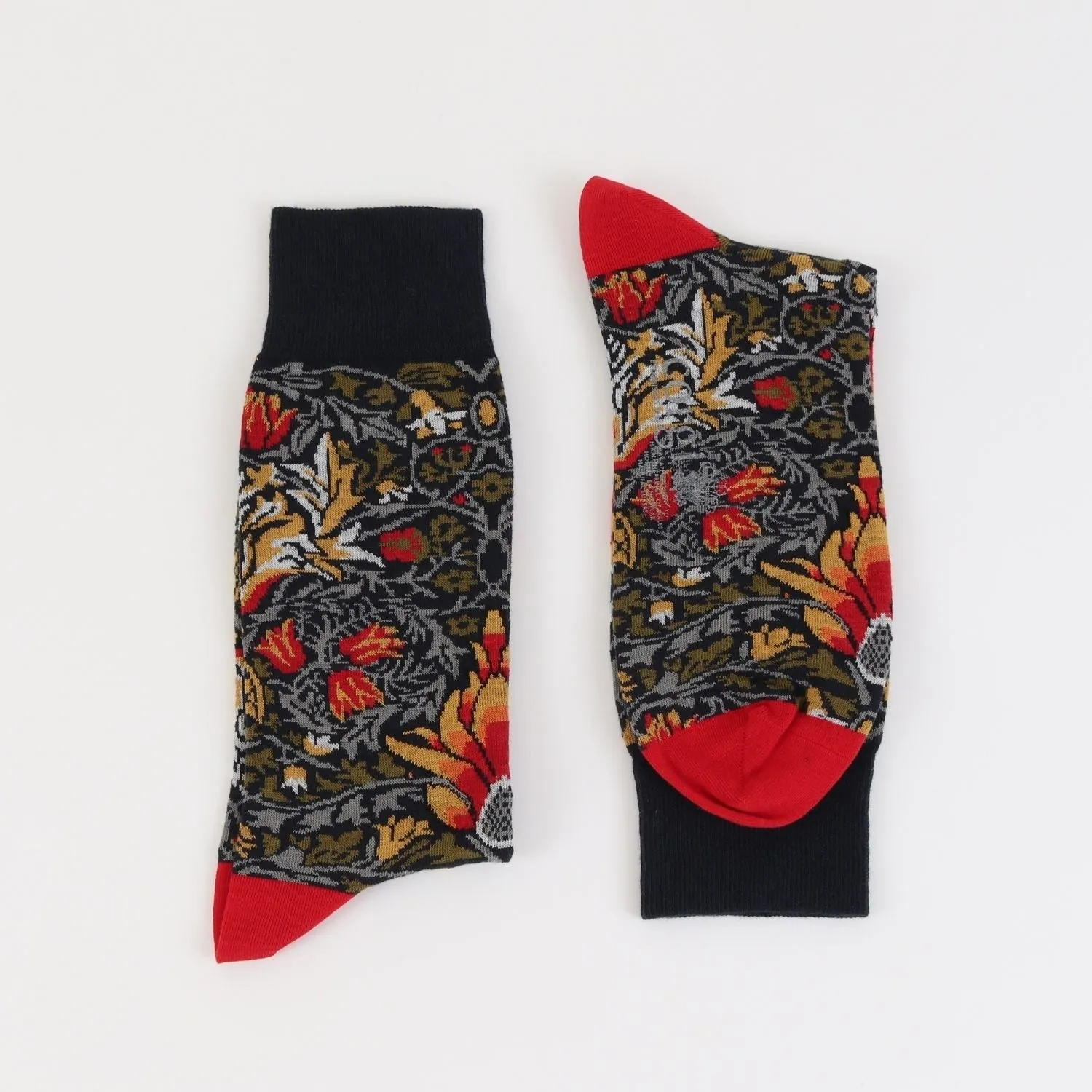 Men's William Morris Snakeshead Cotton Socks