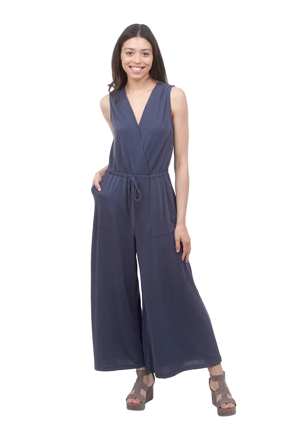 Modal S/L Jumpsuit, Navy