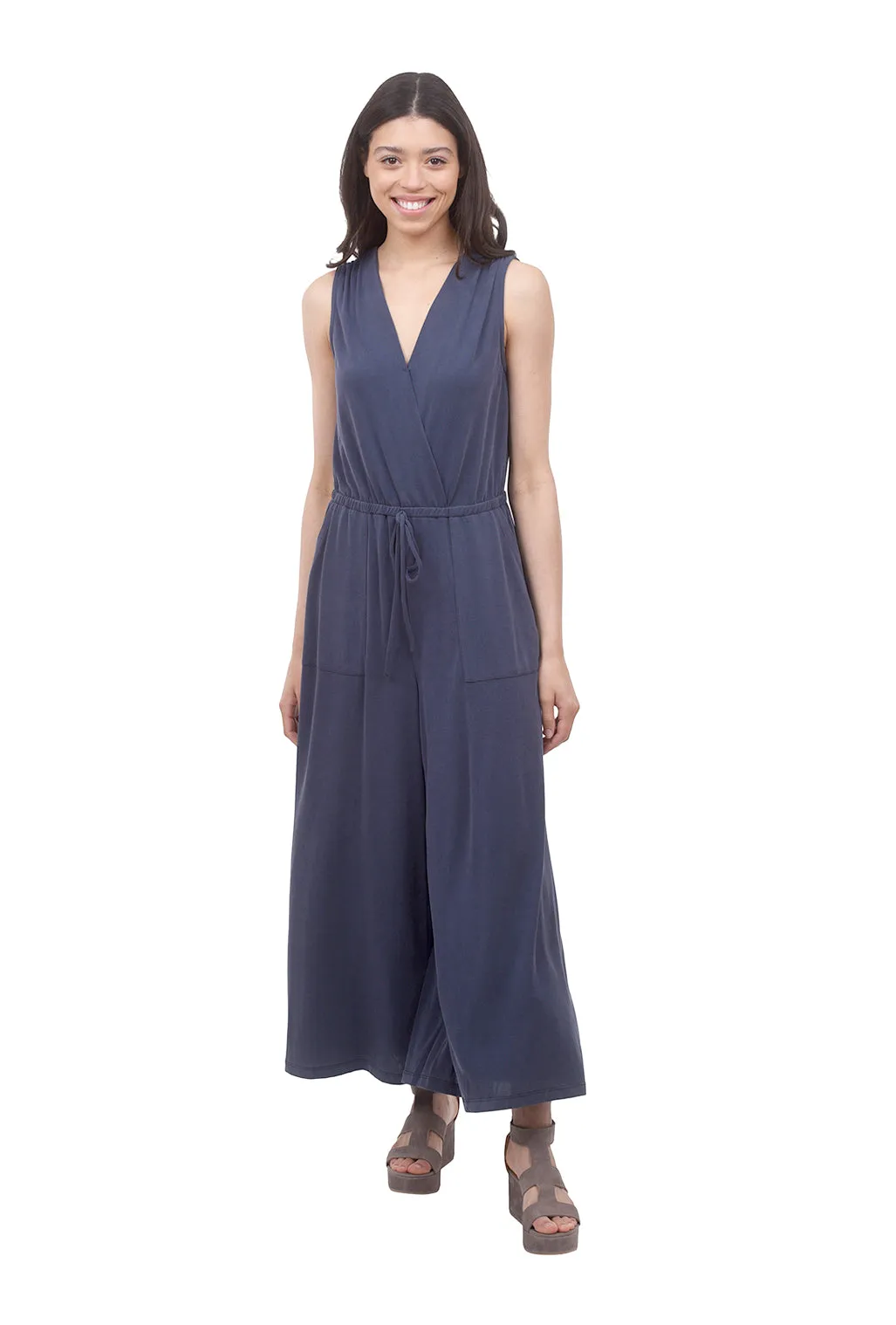 Modal S/L Jumpsuit, Navy