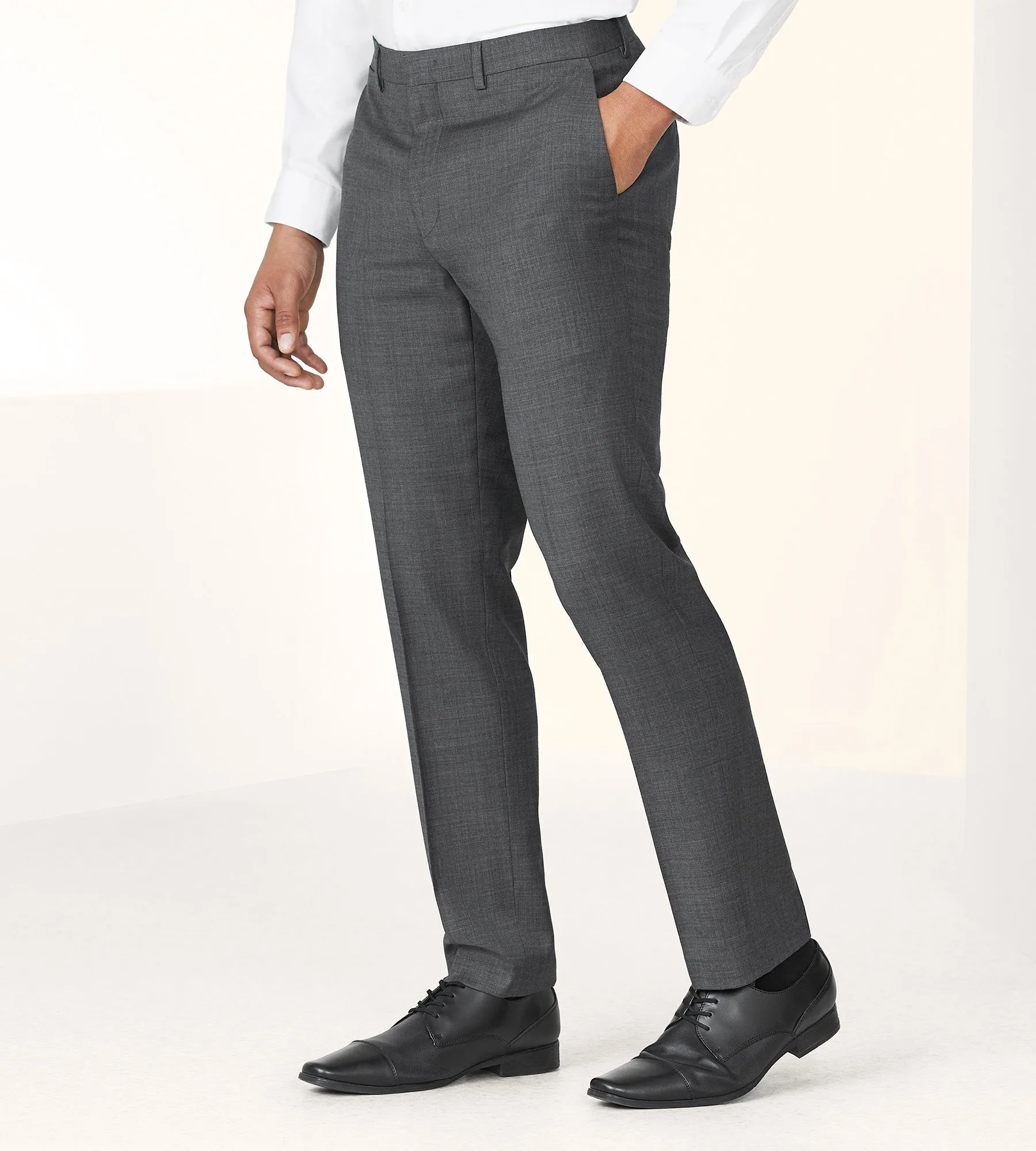 Modern Fit Wool Suit Pants