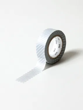 MT Washi Tape - Stripe Silver