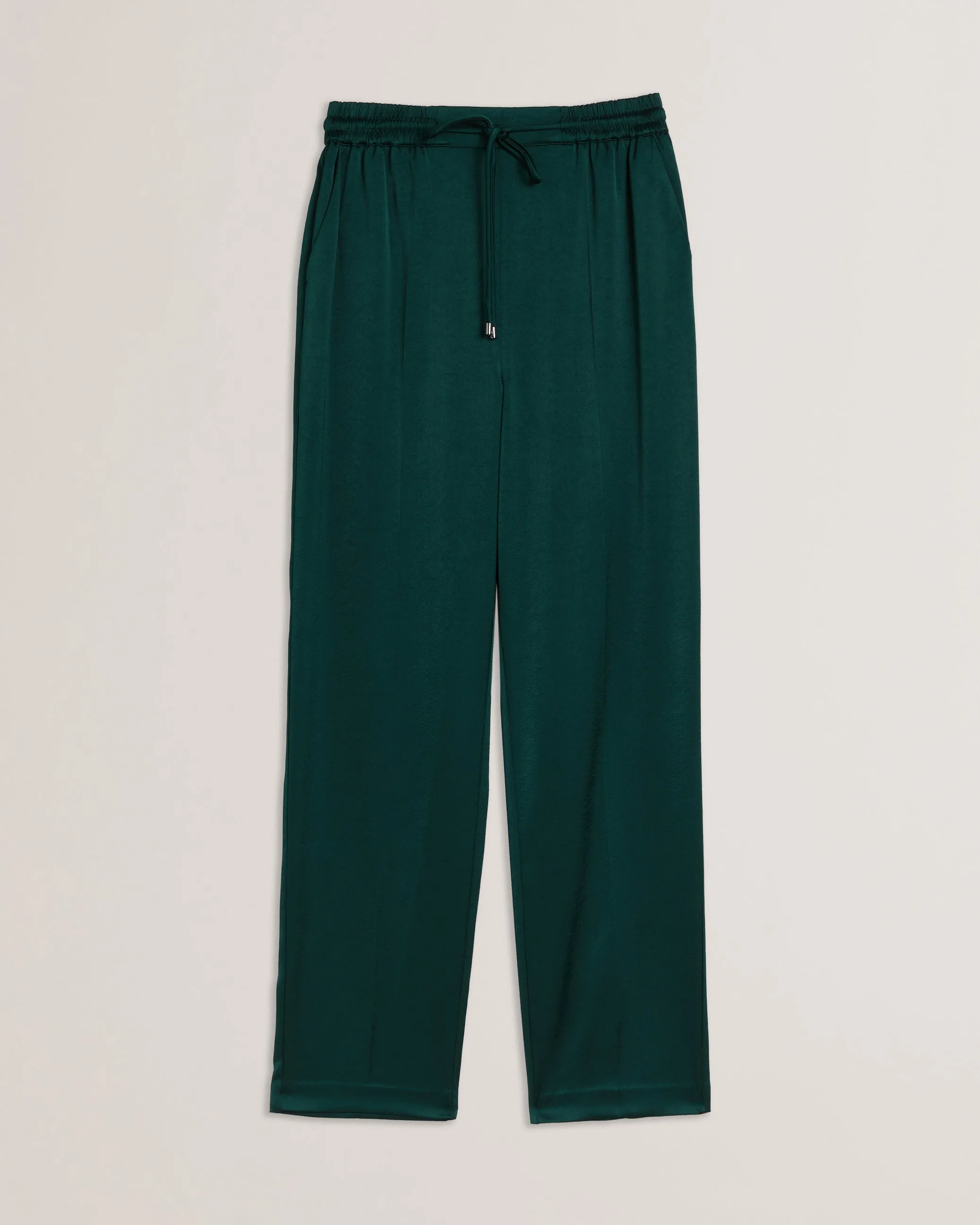 Natori Satin Slim Fit Jogger Dk-Green