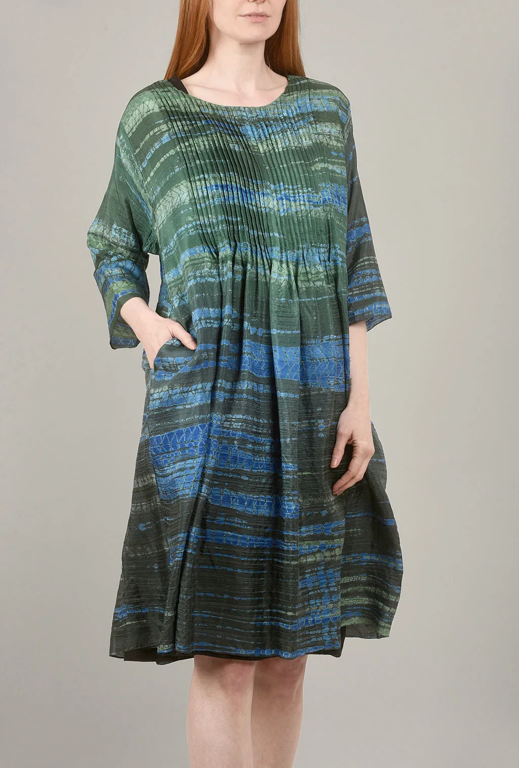 Perseus Dress, Blue