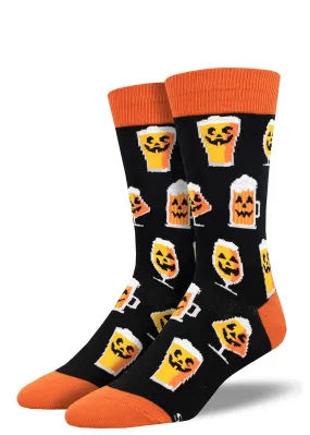 Pumpkin Beer Men's Socks