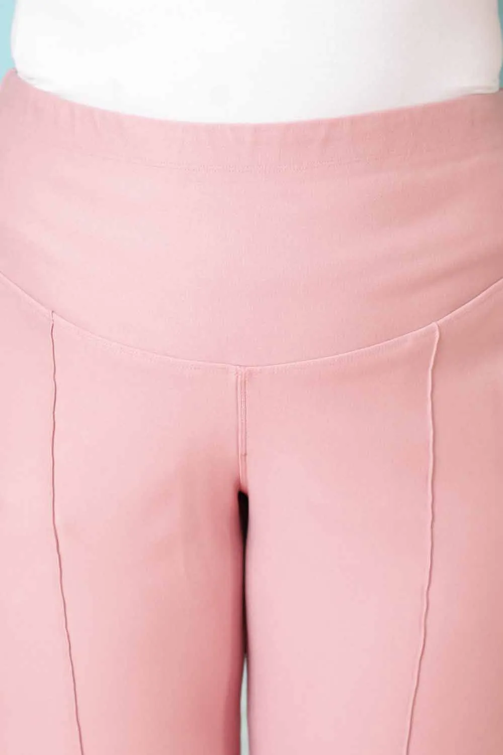 Rose Crease Seam Tummy Tucker Pants