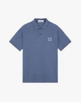 Short Sleeve Polo Dark Blue