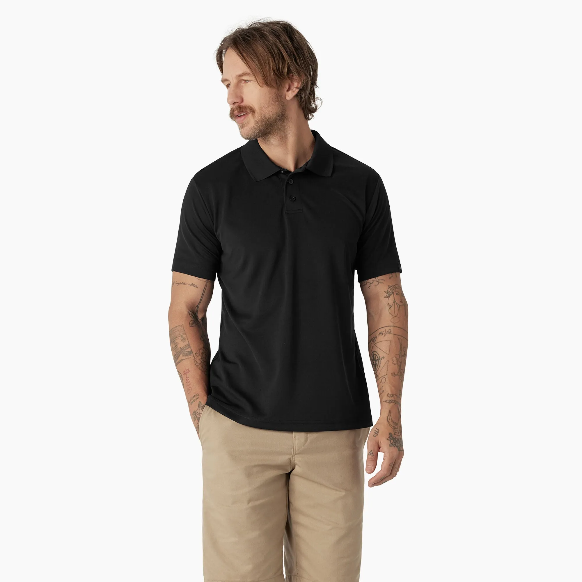 Short Sleeve Shirt - Dickies Short Sleeve Performance Polo Shirt, WS247F