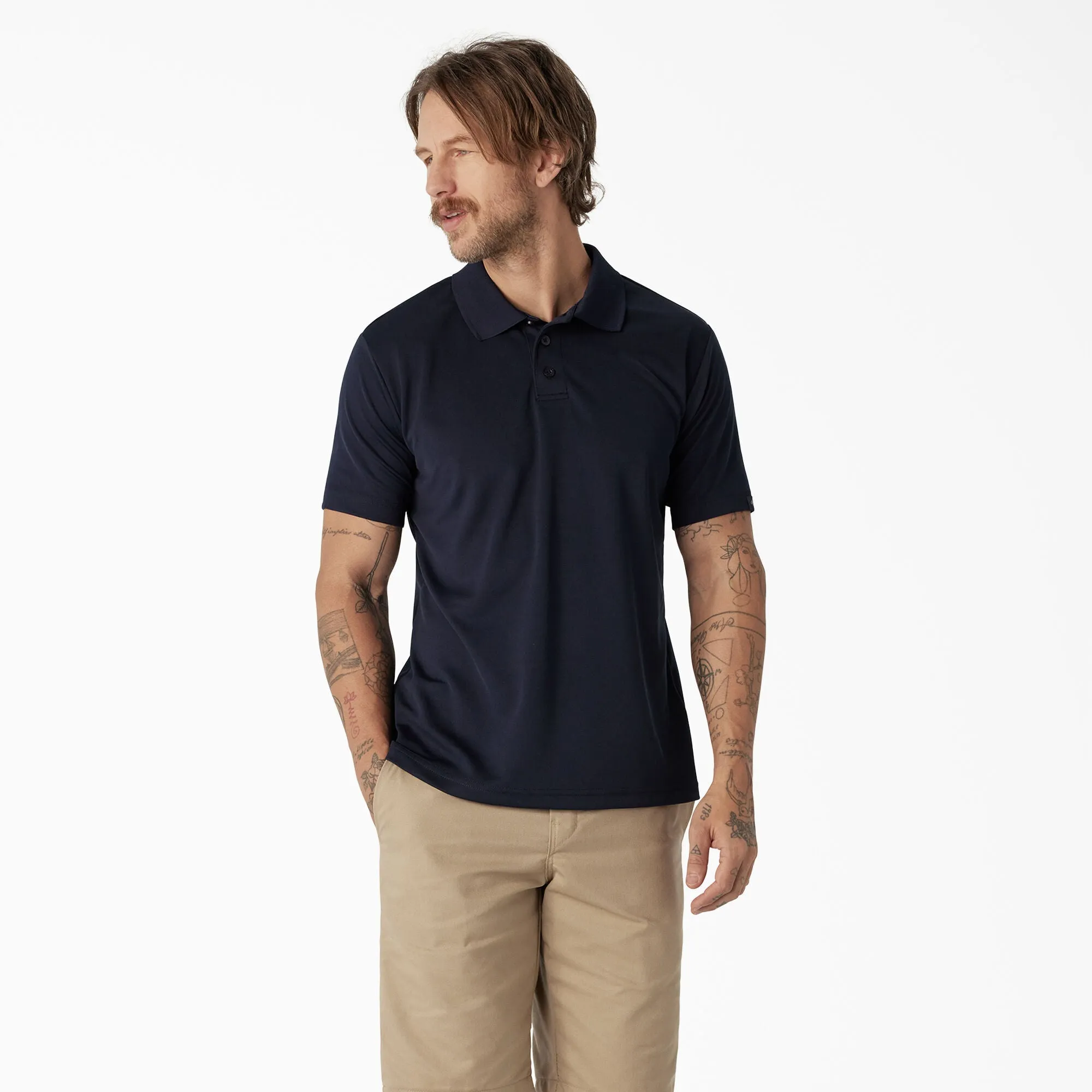 Short Sleeve Shirt - Dickies Short Sleeve Performance Polo Shirt, WS247F