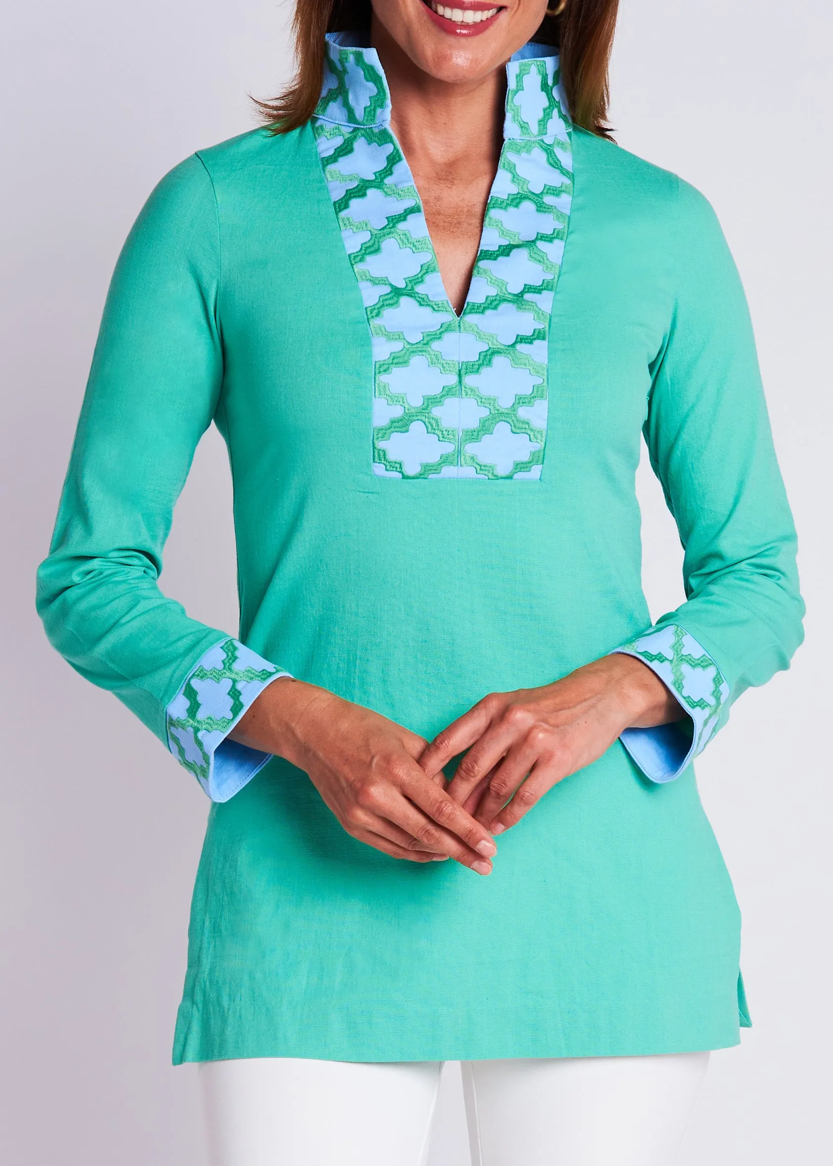 Tiki Tunic - Green